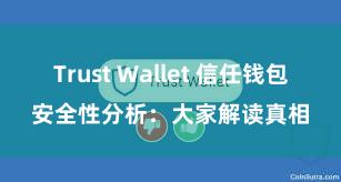 Trust Wallet 信任钱包安全性分析：大家解读真相