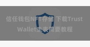 信任钱包NFT存储 下载Trust Wallet圭表简要教程